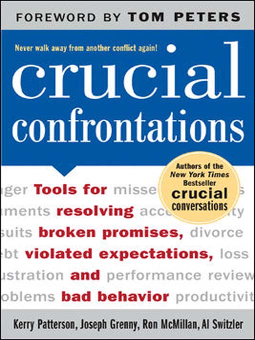 Title details for Crucial Confrontations by Kerry Patterson - Available